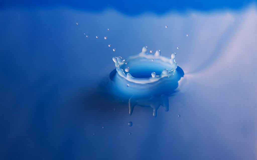 Abstract 3D-splash wallpaper