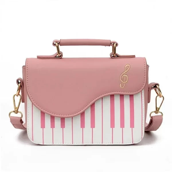 Women's shoulder bag Korean Piano Design Women Shoulder Bags PU Leather Messenger Bag Handbag Fashion Corssbody Bag - Image 5