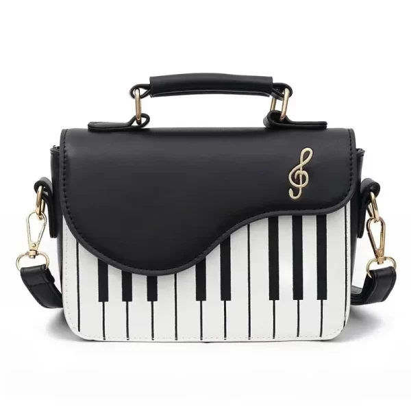 Women's shoulder bag Korean Piano Design Women Shoulder Bags PU Leather Messenger Bag Handbag Fashion Corssbody Bag - Image 6