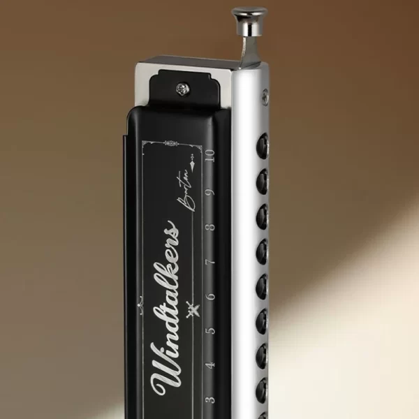 Chromatic Harmonica 12 Holes 48 Notes Beginner Student Children Professional Mouth Organ Playing Musical Woodwind Instruments - Image 4
