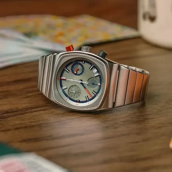 2025 new square men's watch niche light luxury men's high-end men's watch trendy watch - Image 2