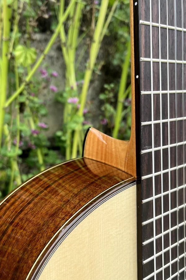 High Grade Solid German Spruce Classical Guitar 5-Line Solid Rosewood Binding Rosewood Fretboardfor Professional - Image 3