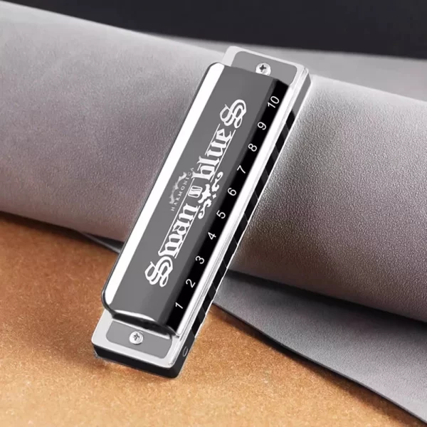 SWAN Blues Harmonica 10 holes 20 notes C key polyphonic model Suitable for beginners Musical instrument classes Hobby - Image 2