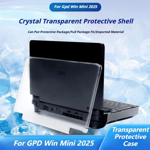 Transprent PC Protective Case For GPD Win Mini 2025 Ultra Thin Drop-Resistant Hard Case Cover Laptop Gaming PC Accessories - Image 5