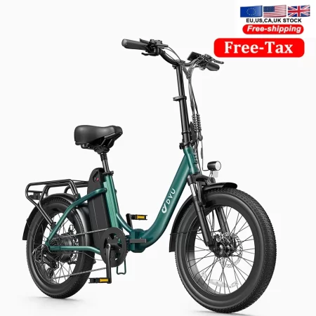 dyu 2025 new model us stock c9 20 inch 750w max speed 45km/h folding electric bike long range ebike