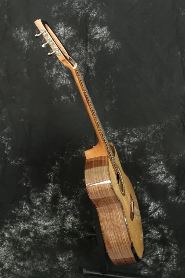 free delivery 41 inch aaaa bear claw pattern sitika wood back side aaaa walnut wood production time 30 45 days delivery fingerst