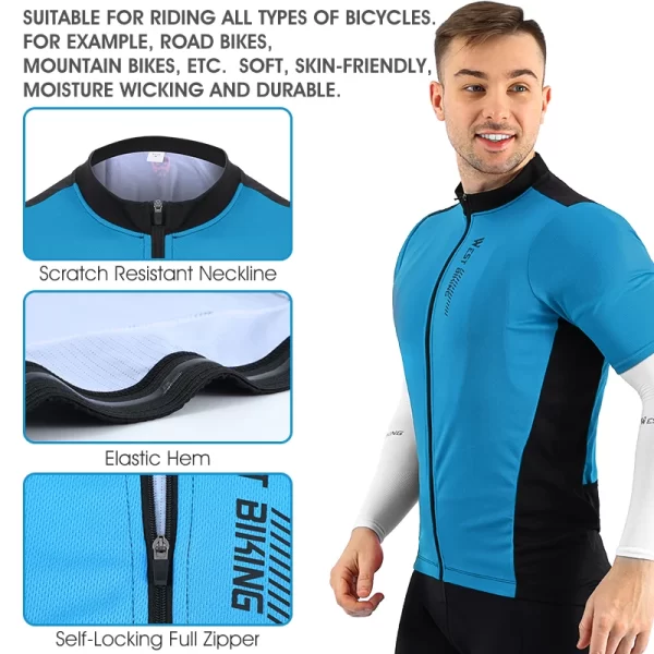 west biking xs xxxl summer cycling breathable jersey team racing sport bicycle jersey mens shirt clothing short bike jersey