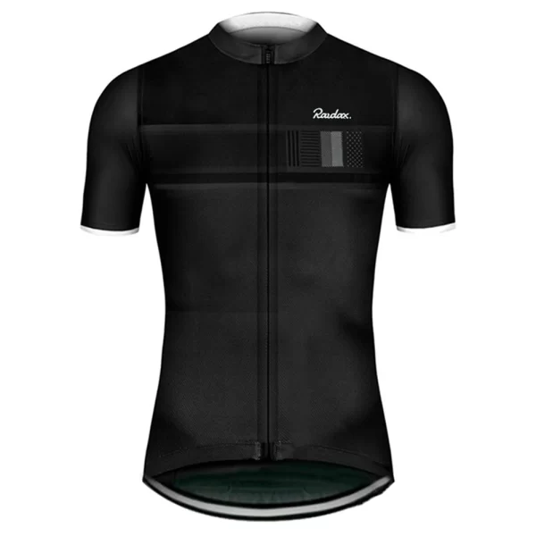 men cycling jersey 2025 classic black cycling racing tops short sleeve cyclist clothes shirt maillot summer bicycle bike wear