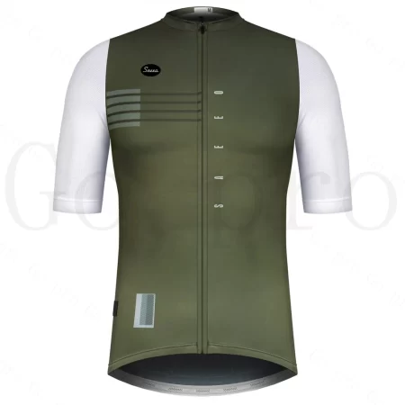 summer high quality 2025 new team men cycling jersey clothing black short sleeve breathable quick dry cycle jersey clothes spain