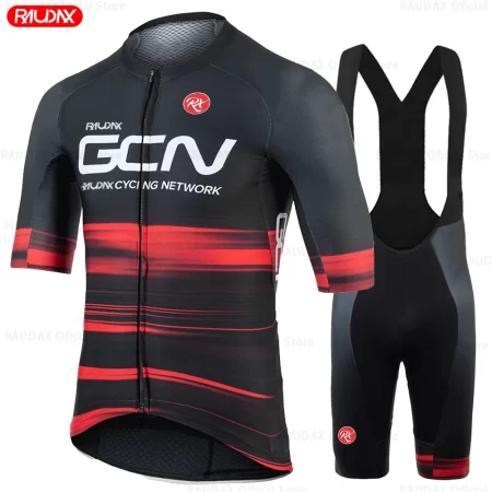 2025 raudax gcn summer short sleeve cyc jersey breathable road bike uniform mtb shirt bicycle men cycling clothing ropa ciclismo