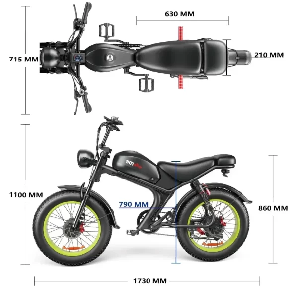 electric bike c93 2000w 48v23ah off road tyre dual battery model electric bicycle max speed 55km aluminum alloy e bike for adult