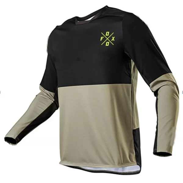 2020 motochross mountain enduro bike clothing moto downhill t shirt ranger foxo men's bike jersey mountain bike shirt bmx