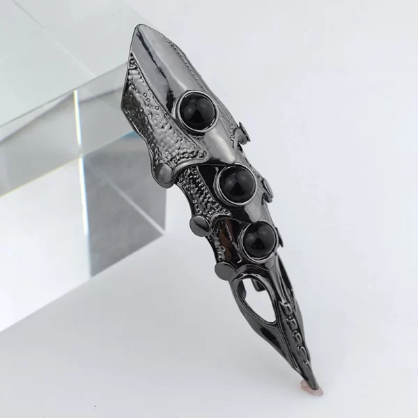 fashion dragon ring for women mens punk rock animal skull finger long rings men vintage halloween jewelry accessories gifts