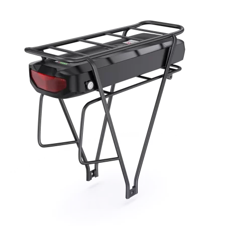 [3 days delivery] 36v 48v 52v ebike luggage rack battery 17.5ah 22.5ah racktype for bafang motor (w/ charger & bms board)