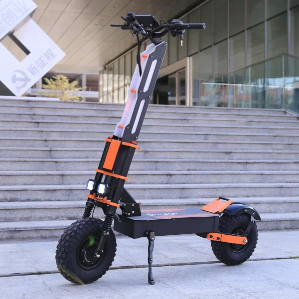 shipped from china warehouse 60v40ah battery viper 8000w big motor adult electric scooter 14 inch off road tire electric scooter