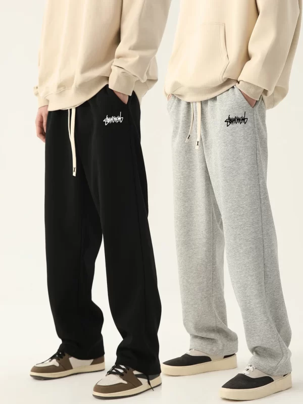 men's jogging pants baggy pants neutral breathable baggy outdoor pants fashion design jogging pants 2024 new sweatpants