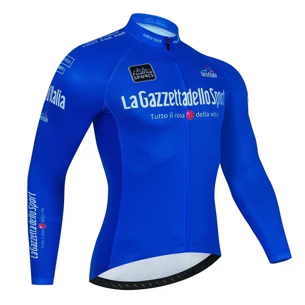 2023 tour de italy d'italia cycling jersey premium anti uv long sleeve sweatshirt cycling suit autumn quick dry racing uniform