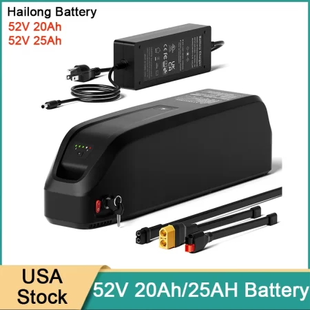 52v hailong battery 20ah 25ah 21700 50g cells for 50a bms 100 2600w motor electric bicycle with charger