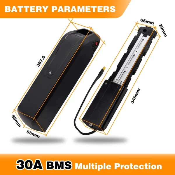 hailong electric scooter battery 36v 48v 15ah 20ah for 250w~1800w motorcycle/bicycle waterproof lithiumbattery + charger