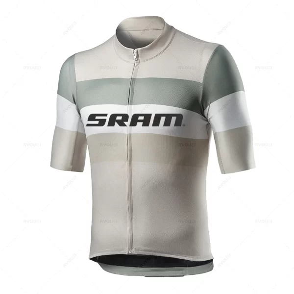 sram summer men short sleeve cycling jersey mtb maillot ciclismo shirt breathable mountain bike pro team bicycle sports clothing