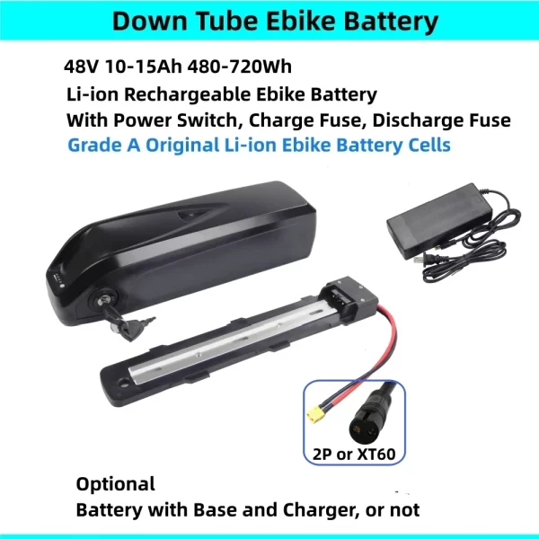 rad power electric cargo bike utility bike battery 48v 10ah 12.8ah 14ah 15ah battery for radrunner 2 radrunner plus radwagon 4