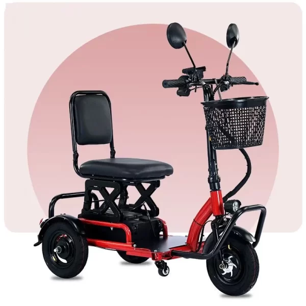 2025 new model 48 volt cheapest adult powerful small wheels disabled mobility scooter 3 wheel electric
