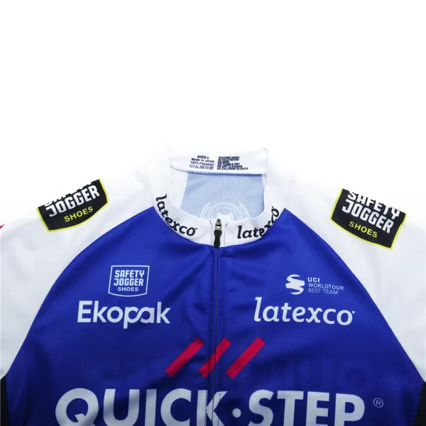 quick step team cycling jersey shirt racing sport bicycle shirt ropa ciclismo pro man mtb bike jersey summer cycling wear 2023