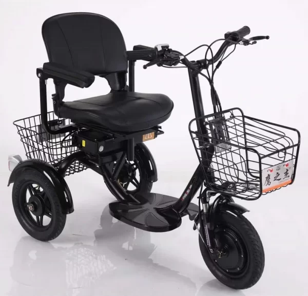 china wholesale 3 wheel elderly folding mobility electric scooters with seat electric city bike
