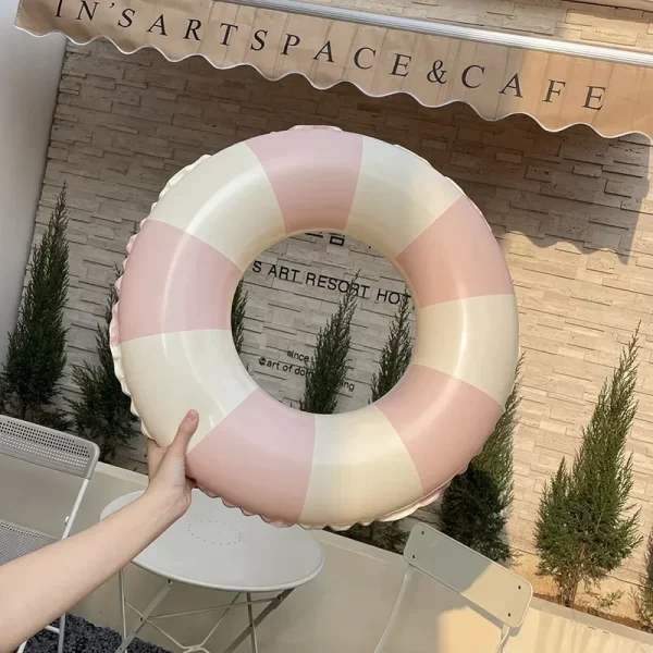 donut swimming ring inflatable pool float for teen kids swimming circle baby swim tube water play swimming pool toys