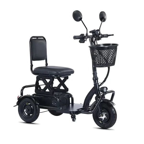 2025 new model 48 volt cheapest adult powerful small wheels disabled mobility scooter 3 wheel electric