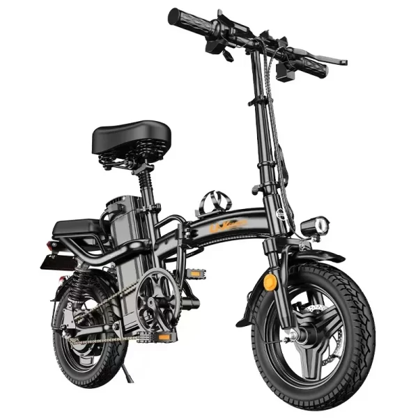 mini folding electric bike 48v 400w 30ah 14 inch electric city bike folding electric bicycle cheap adult battery powered scooter