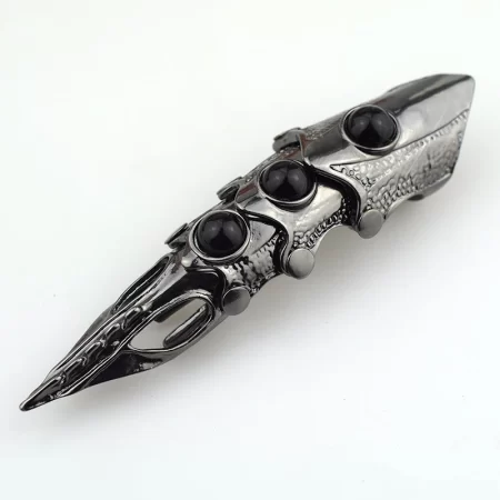 fashion dragon ring for women mens punk rock animal skull finger long rings men vintage halloween jewelry accessories gifts