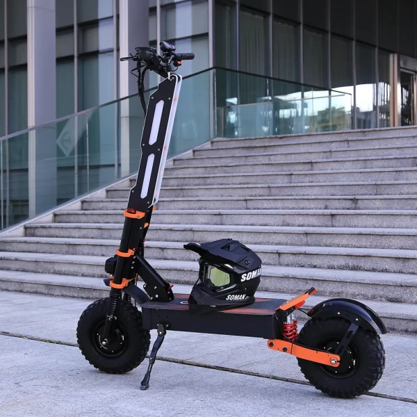 shipped from china warehouse 60v40ah battery viper 8000w big motor adult electric scooter 14 inch off road tire electric scooter