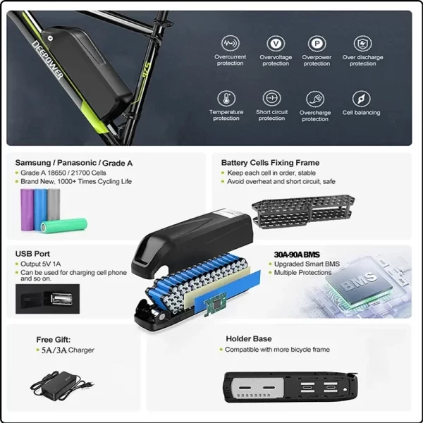 super powerful electric bike hailong cchamrider 48v 45ah battery 52v samssung cell 72v 60v 30ah40ah 50ah 60ah 100a bms 2000w