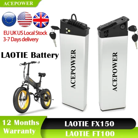 for laotie fx150 ft100 folding electric bike battery 48v12.8ah 15ah 17.5ah battery for bezior x500 pro x1500 x1000 folding bike