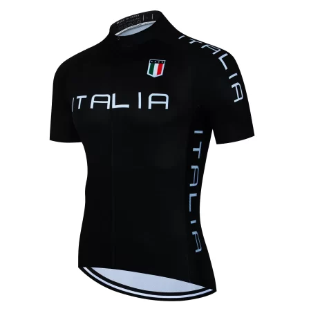2025 men cycling jersey classic black cycling racing tops short sleeve cyclist clothes shirt maillot summer bicycle bike wear