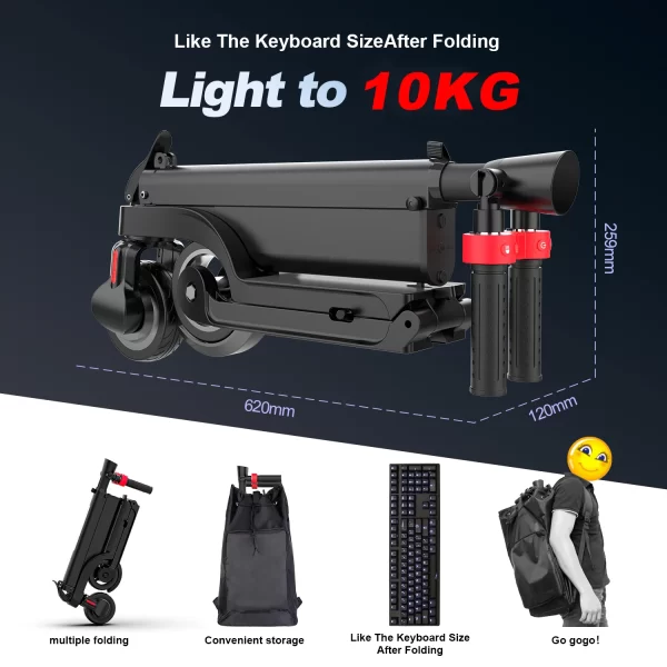 hx x6 electric scooter foldable 350w 25km/h electric scooters 7.5ah 36v e scooter 5.5 inch escooter for adults