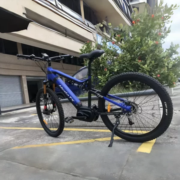 city ebike tx11 48v 17ah 1000w center mount motor removable battery mountain 27.5 inches electric bike top speed 55km/h 9 speed