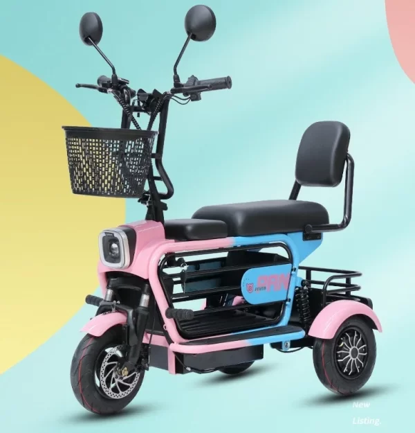 high speed small 350w adult electric 3 wheeler the best kinds of electrical motorcycle scooter tricycle