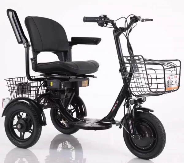 china wholesale 3 wheel elderly folding mobility electric scooters with seat electric city bike