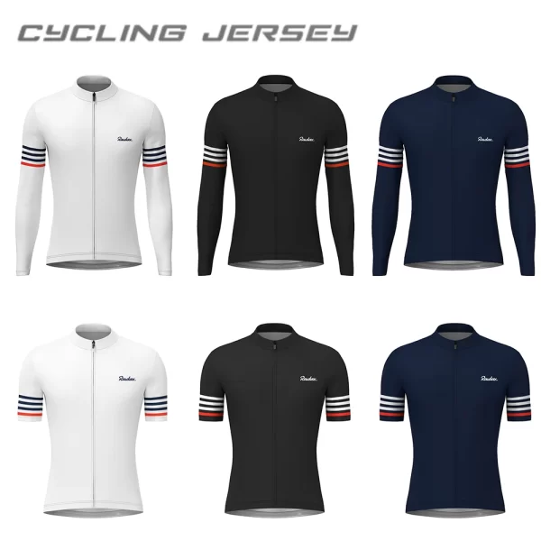 raudax mtb clothing men cycling jersey youth cycling racing top cycling clothes shirt maillot summer triathlon bicycle bike wear