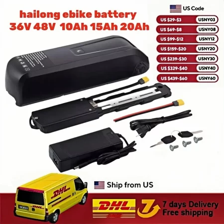 hailong ebike battery 36v 48v 10ah 15ah 20ah mountain bicycle 18650 electric bateria pack for bafang 1500w 1000w 750w 500w