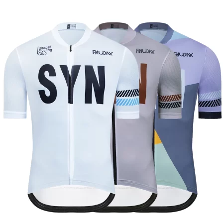 syn raudax cycling jersey men bike top mtb bicycle shirt mountain road riding clothing short sleeve summer cyclist biking blouse