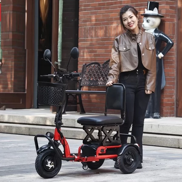 2025 new model 48 volt cheapest adult powerful small wheels disabled mobility scooter 3 wheel electric