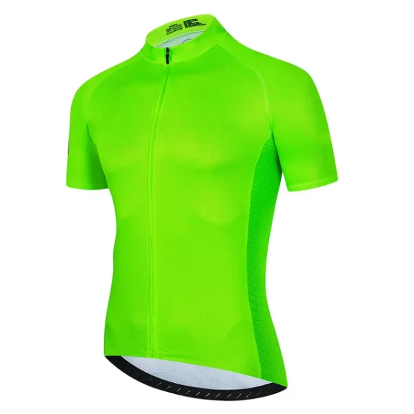 solid color summer men short sleeves cycling jersey polyeste clothing quick dry mtb bicycle mallot ciclismo shirts bike clothes