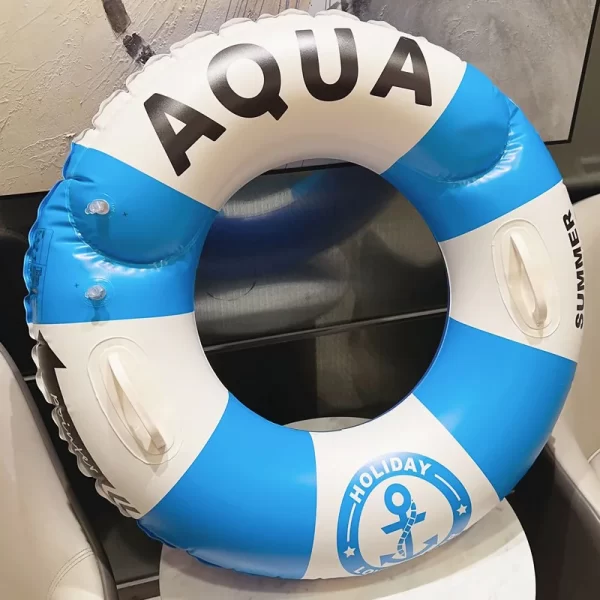 rooxin child swim ring tube inflatable swimming ring for kid adult swim circle float swim pool float water play swim tube