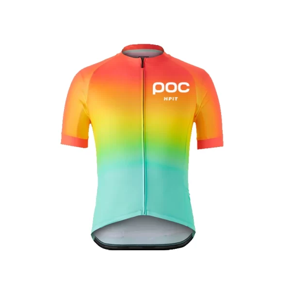 new hpit poc cycling jersey colour cycling racing tops short sleeve bike jersey road cycling shirts summer bicycle jerseys