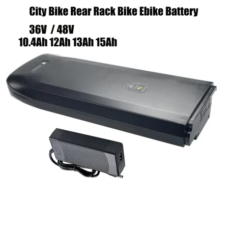city bike rear rack ebike battery 48v 12ah 36v 13ah 15ah for crussis joycube jceb360 11 e classic gitane e organ xs e zumba repl