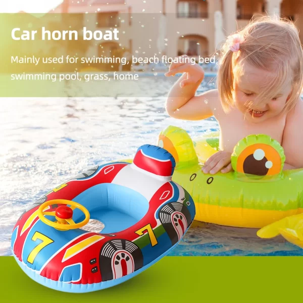 baby swim ring tube pool inflatable toy swimming ring seat for kid child swimming circle float pool beach water play equipment