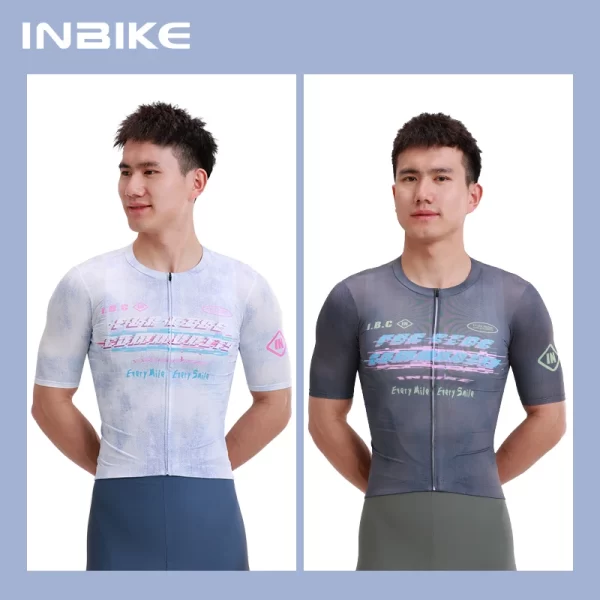 inbike short sleeve cycling jersey men's summer sweat wicking quick drying bike mountain road bike clothes top bike clothing